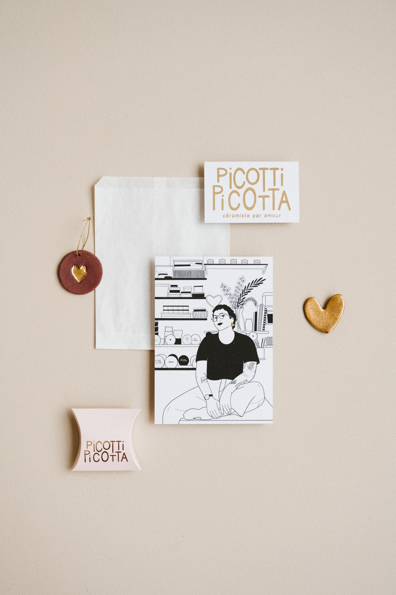 Broche COEUR đź’›