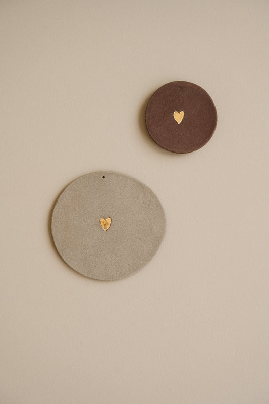 Plaquette décorative Cœur 💛