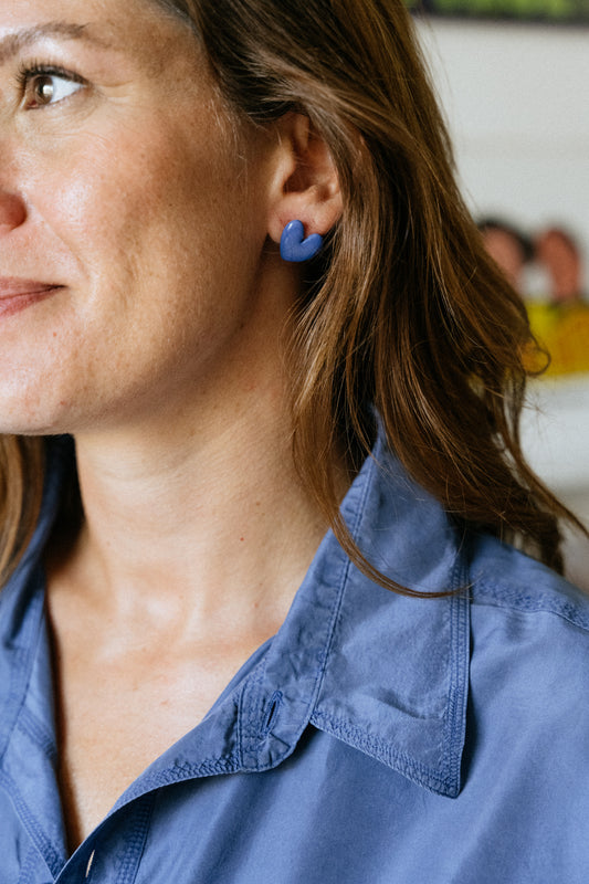 Boucles d’oreilles Klein d’Œil 💙💙