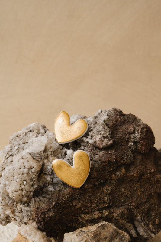 Le Crush or Mat — Boucles d’oreilles cœur 💛💛