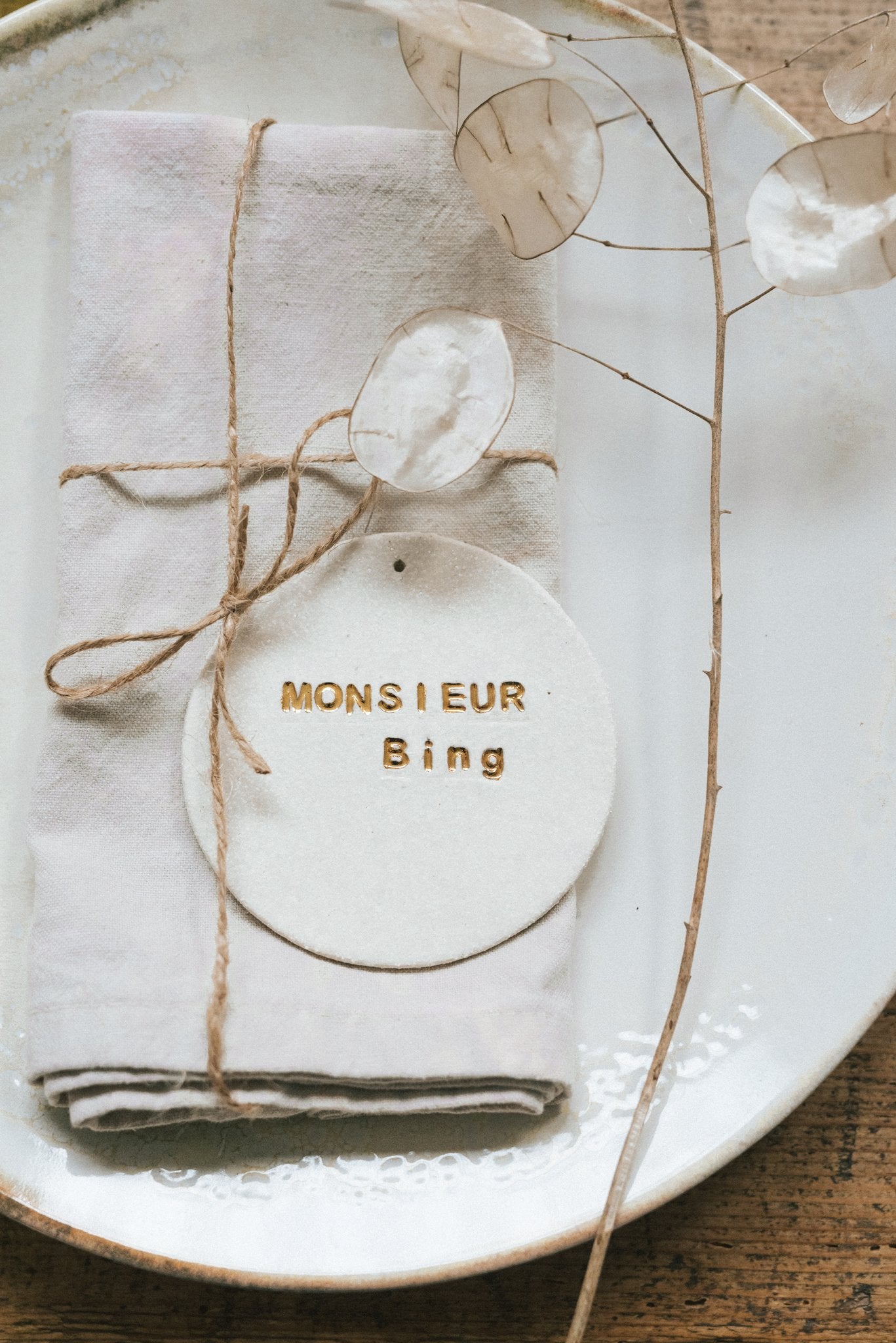 Marque place des marié*e*s ♡