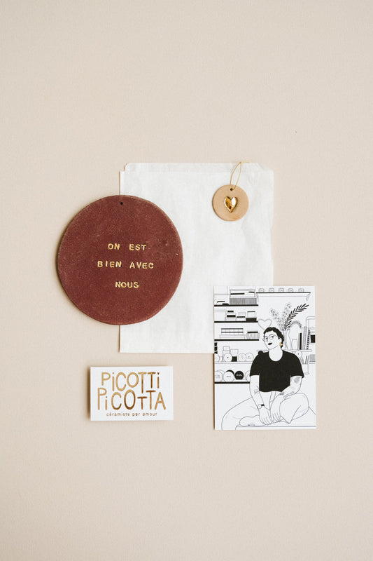 Plaquette décorative "HOME SWEET HOME"