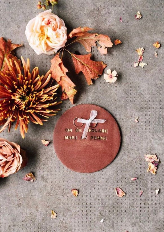 Porte alliances texte ♡