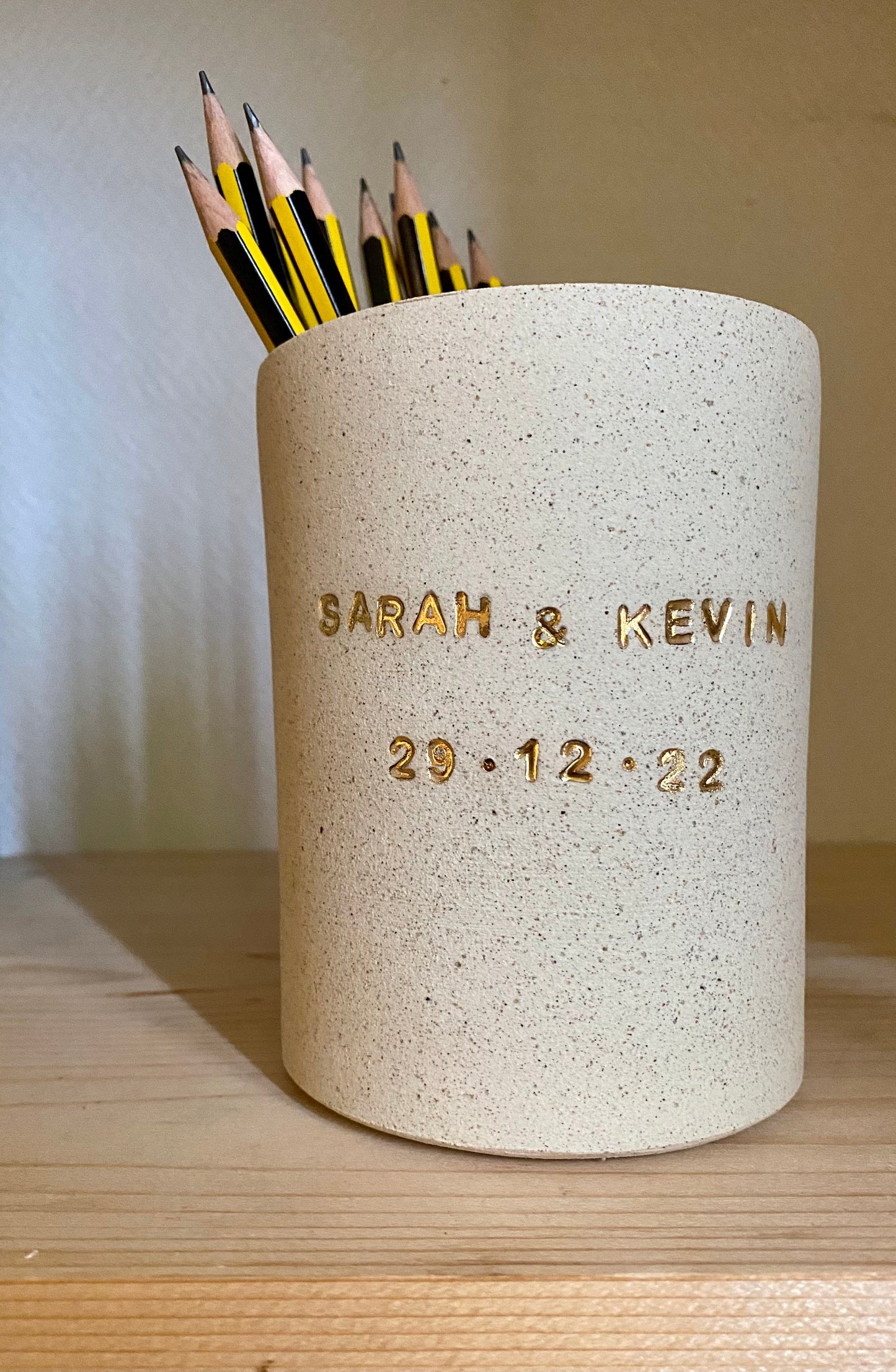 Petit vase avec texte personnalisable  ♡