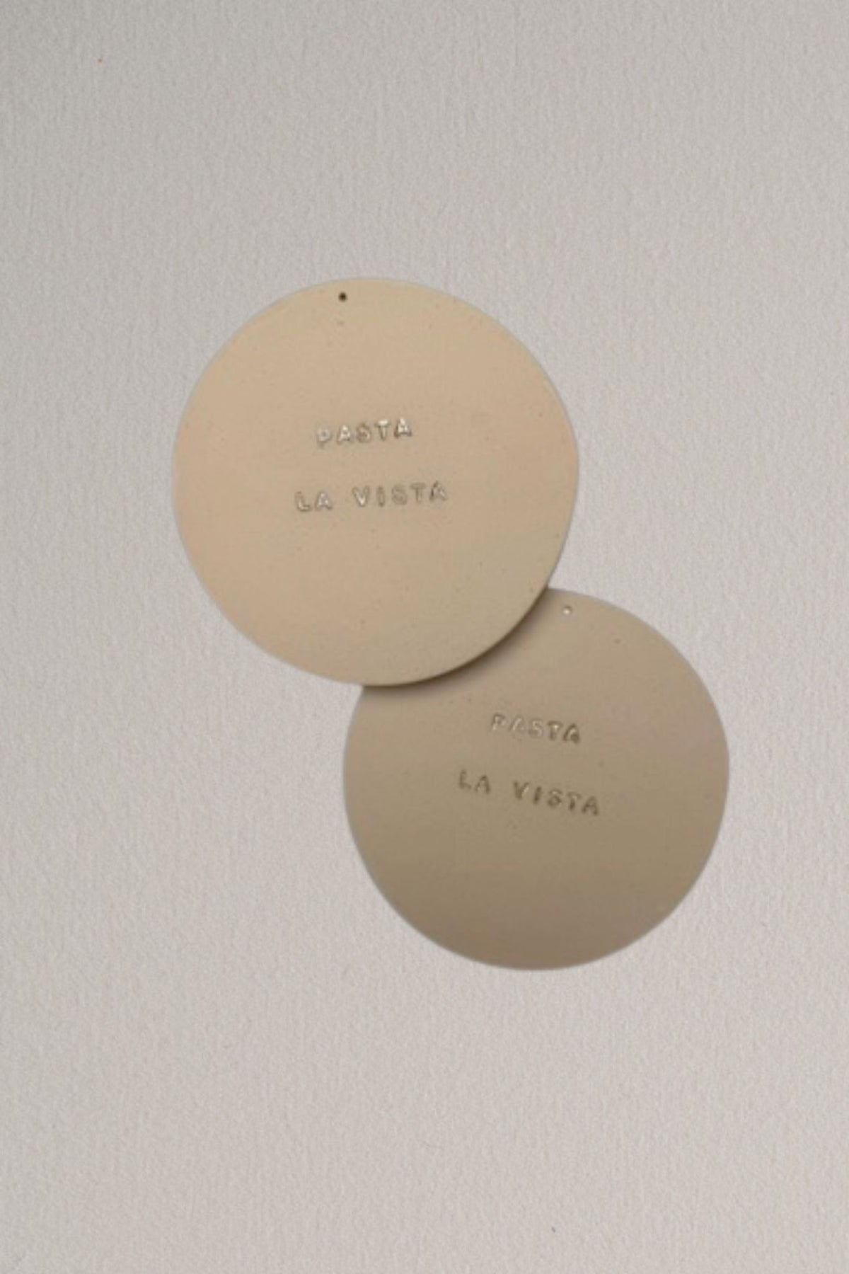 Plaquette décorative "PASTA LA VISTA"