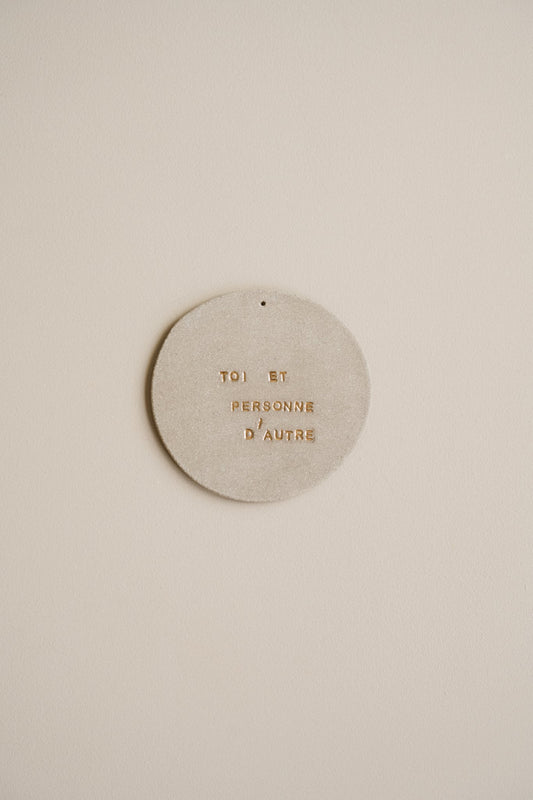 TOI ET PERSONNE D'AUTRE